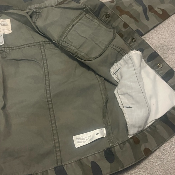 Carters boys blue , brown, green camouflage jacket with snap buttons - Picture 9 of 13